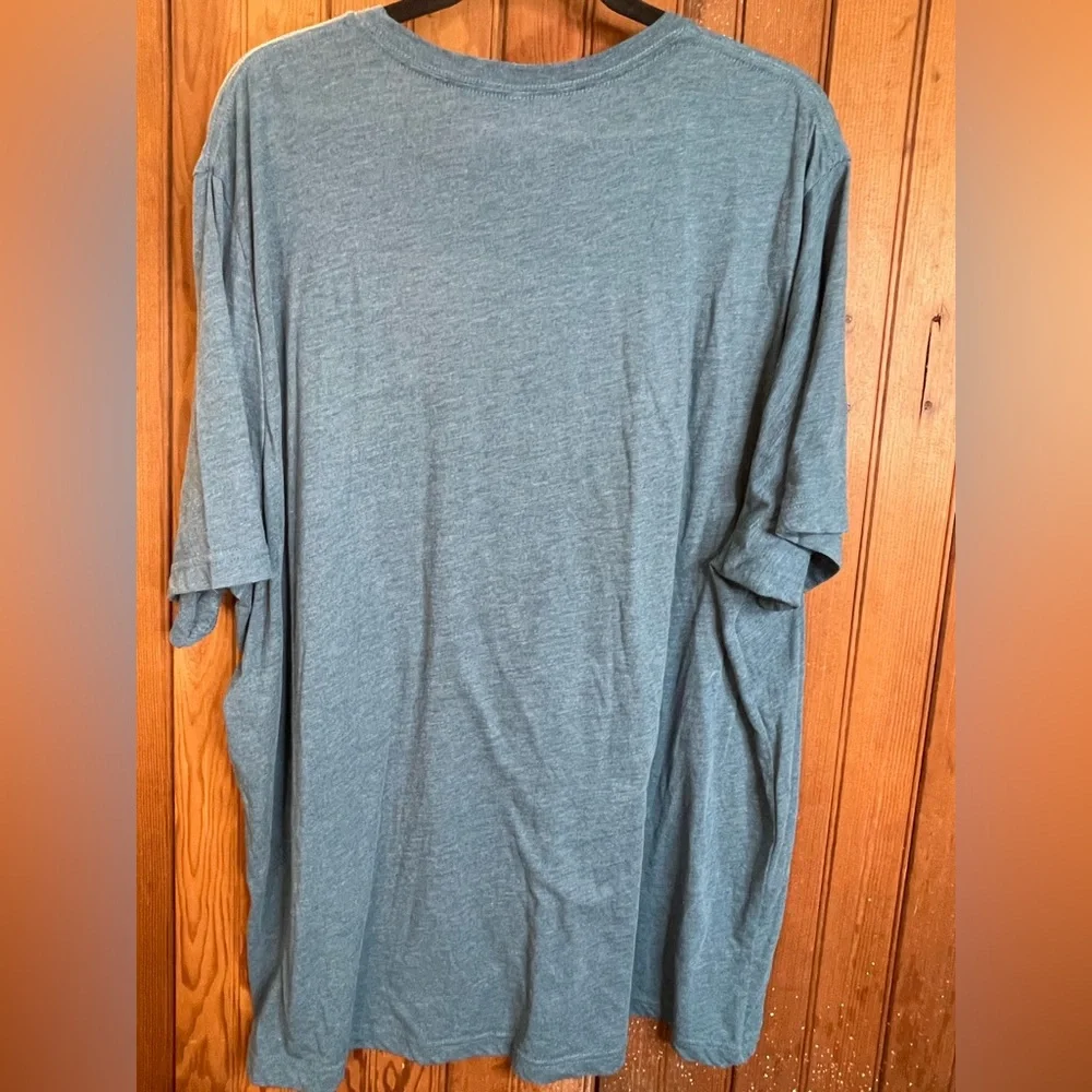 ⭐️Bella Canvas Thankful, Blessed & Kind of a Mess Blue T-Shirt